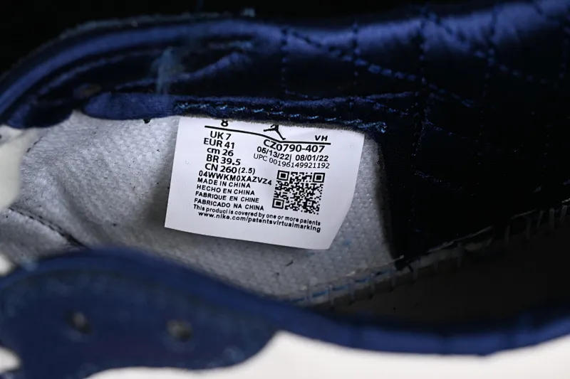 All categories Air Jordan Jordan series basketball shoes Air Jordan 1 Low Air Jordan 1 Low OG AJ1 Joe 1 white blue and yellow hook burst pattern low-top cultural casual sneakers CZ0790-407